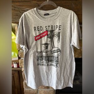 Red Stripe Jamaican Beer Tee Shirt